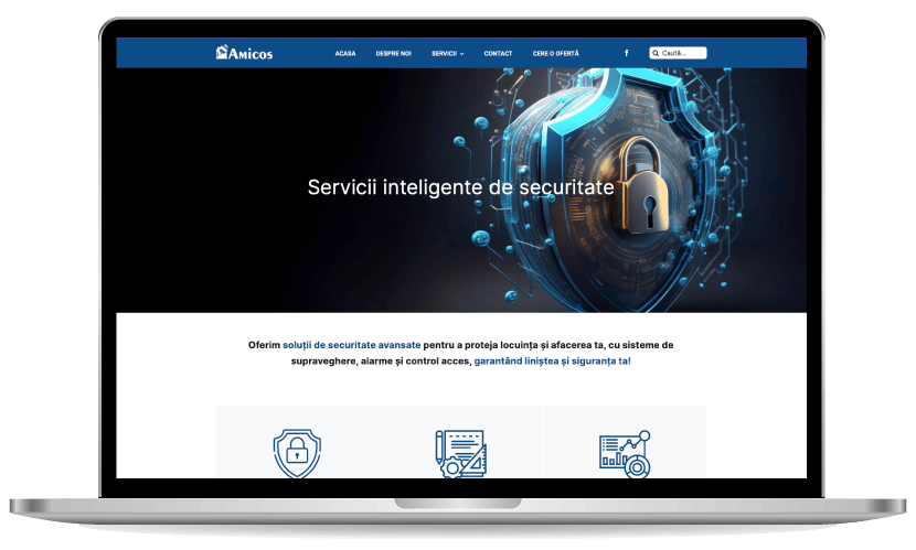 amicos-website-design